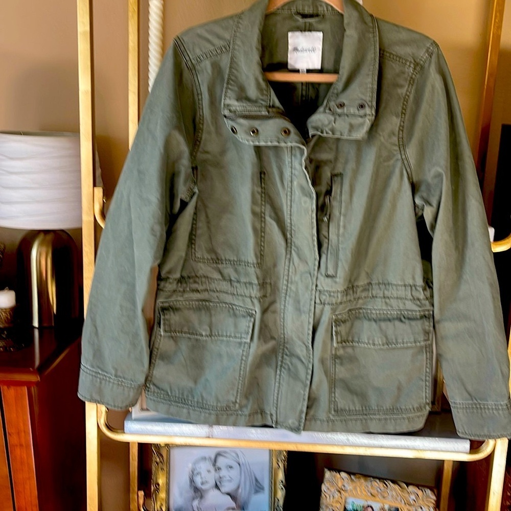 Madewell military style jacket